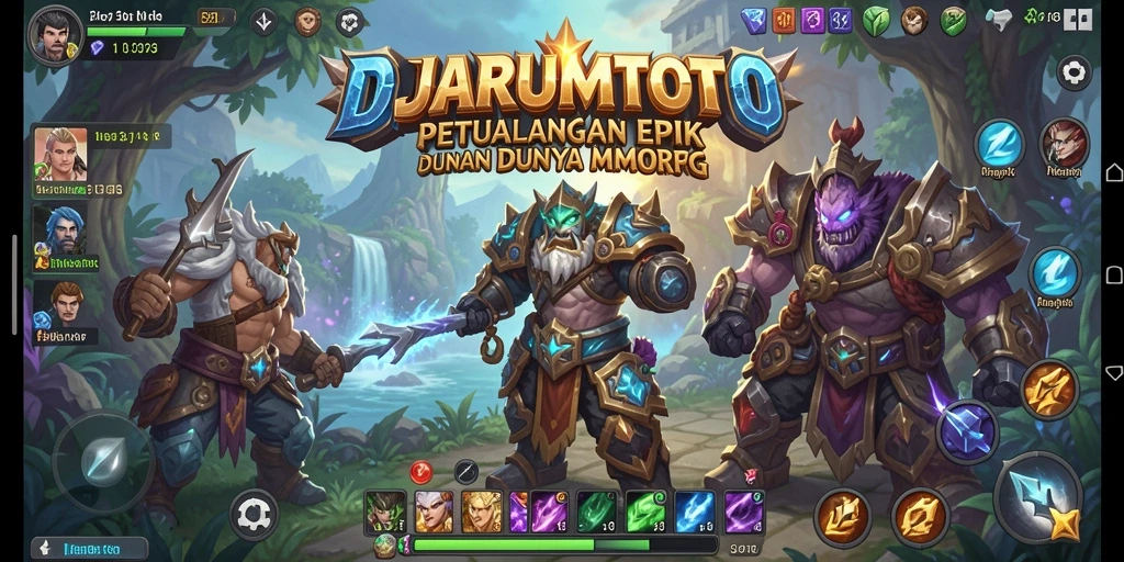 Tangkapan layar dari gameplay <strong>DJARUMTOTO</strong> yang menampilkan aksi seru dalam dunia MMORPG.