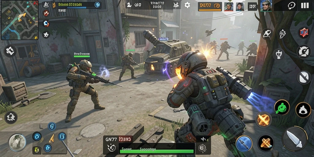 Screenshot gameplay GN777 menunjukkan aksi strategi yang mendebarkan.