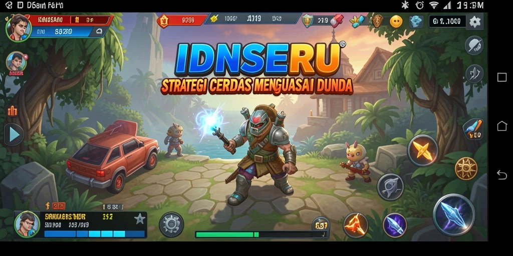 Screenshot IDNSERU menampilkan aksi taktis yang mendebarkan.
