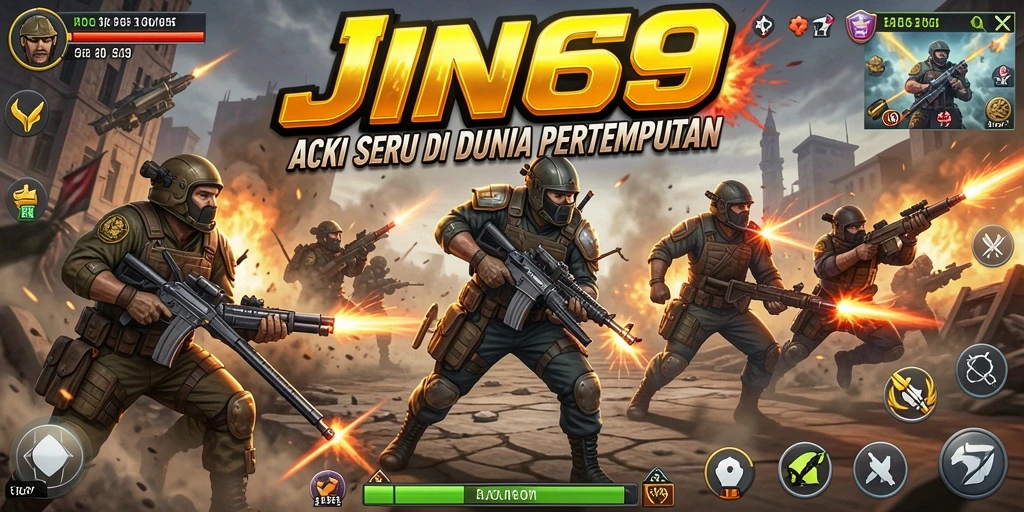 Gameplay seru dan mendebarkan dari JIN69