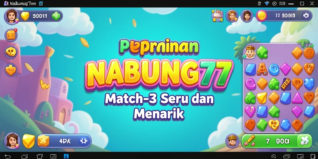 Tampilan menarik dari gameplay NABUNG77 yang seru.