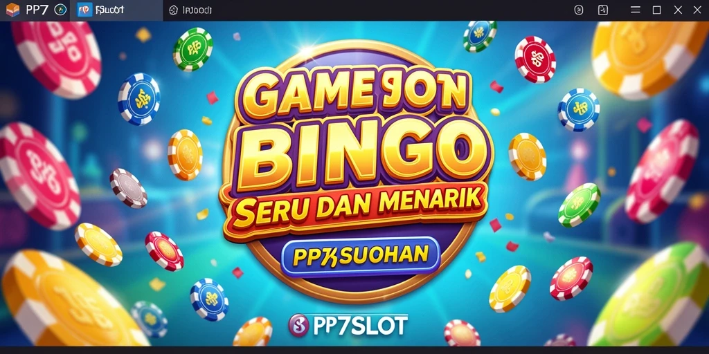 Tampilan menarik dari gameplay Bingo di PP7SLOT.