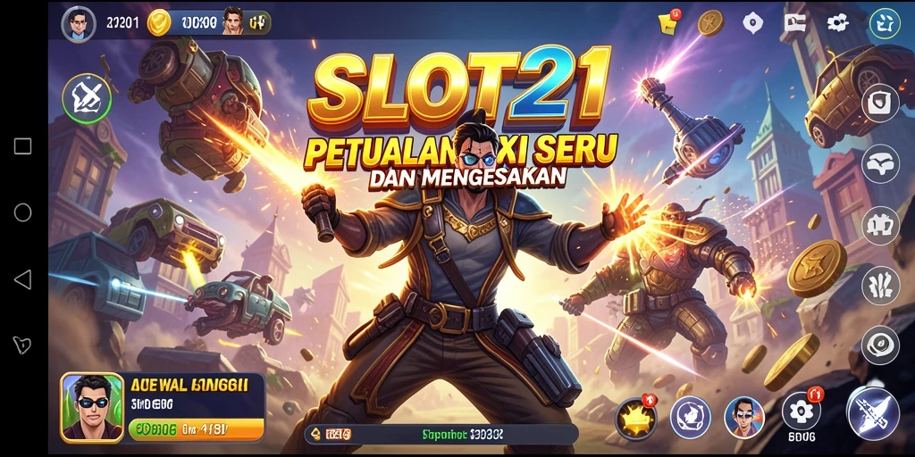 Tampilan aksi seru dalam game SLOT21 yang menegangkan dan penuh tantangan.
