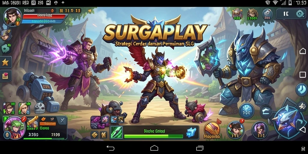 Tampilan gameplay <strong>SURGAPLAY</strong> yang atraktif dan interaktif.