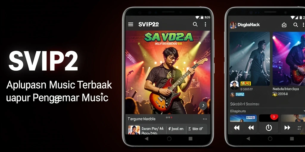 Tampilan umum gameplay SVIP2 saat mendengarkan musik.