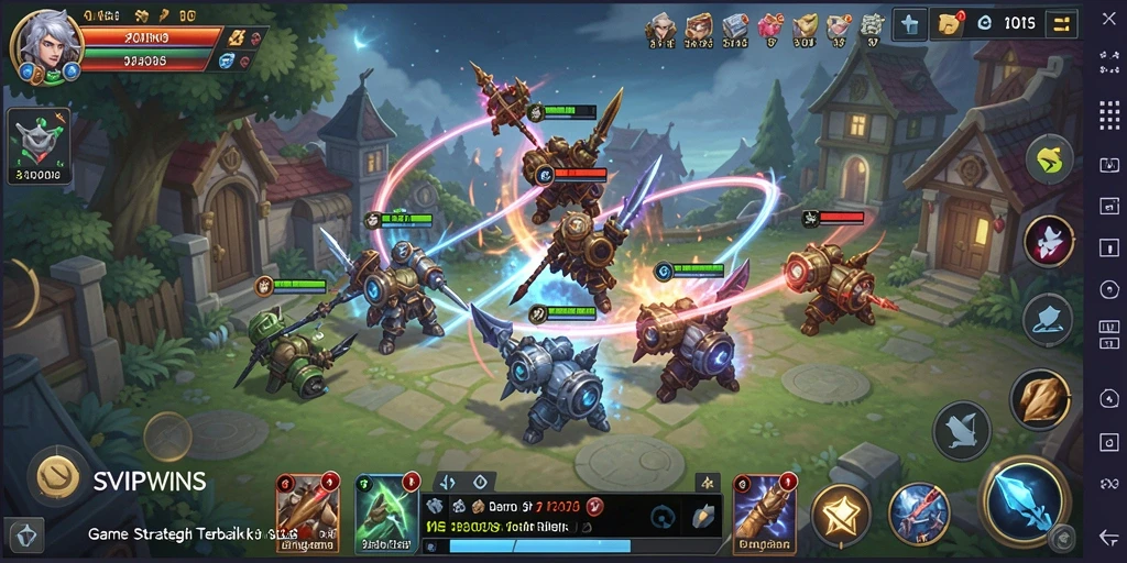 Tampilan gameplay SLG yang menantang dan menarik di SVIPWINS.