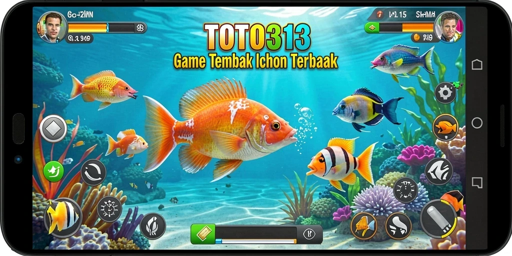 Screenshot gameplay Tembak Ikan yang menegangkan di TOTO313.