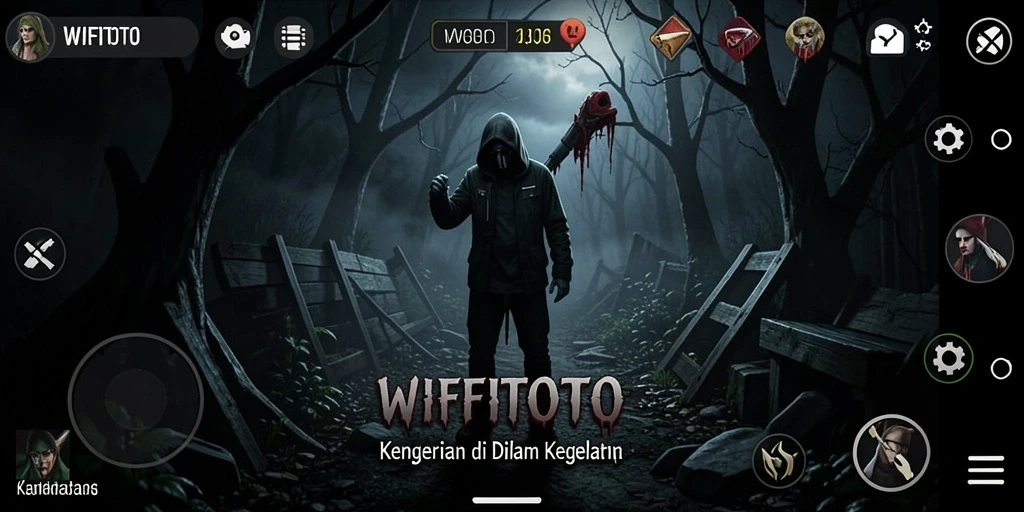Tampilan mendebarkan dari gameplay WIFITOTO yang menghantui.