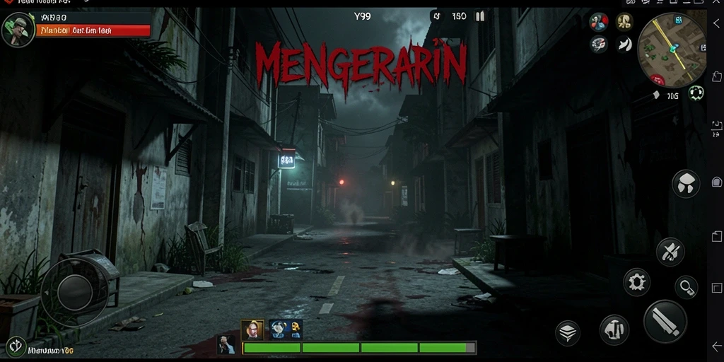 Tangkapan layar menampilkan gameplay mencekam dari Y89.